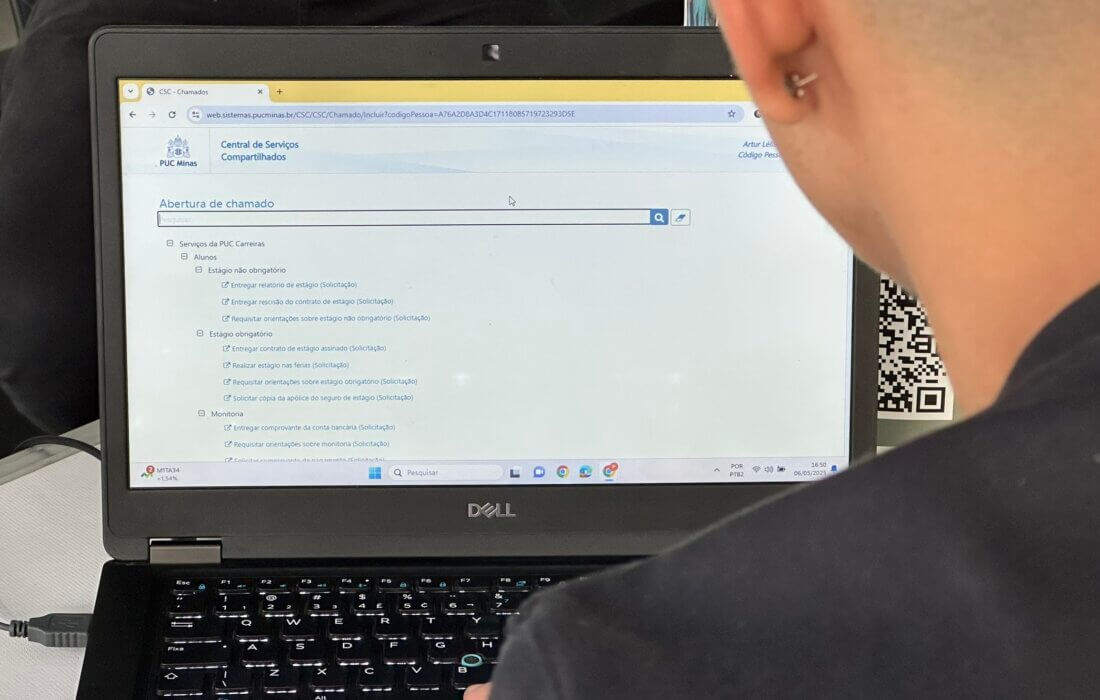 Serviços da PUC Carreiras na CSC PUC Minas